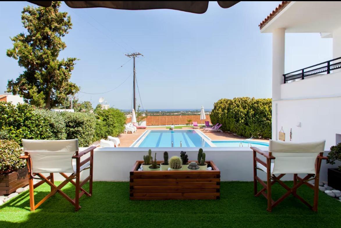 Artemis Luxury Villa - Hersonissos Private Pool Oasis 외부 사진