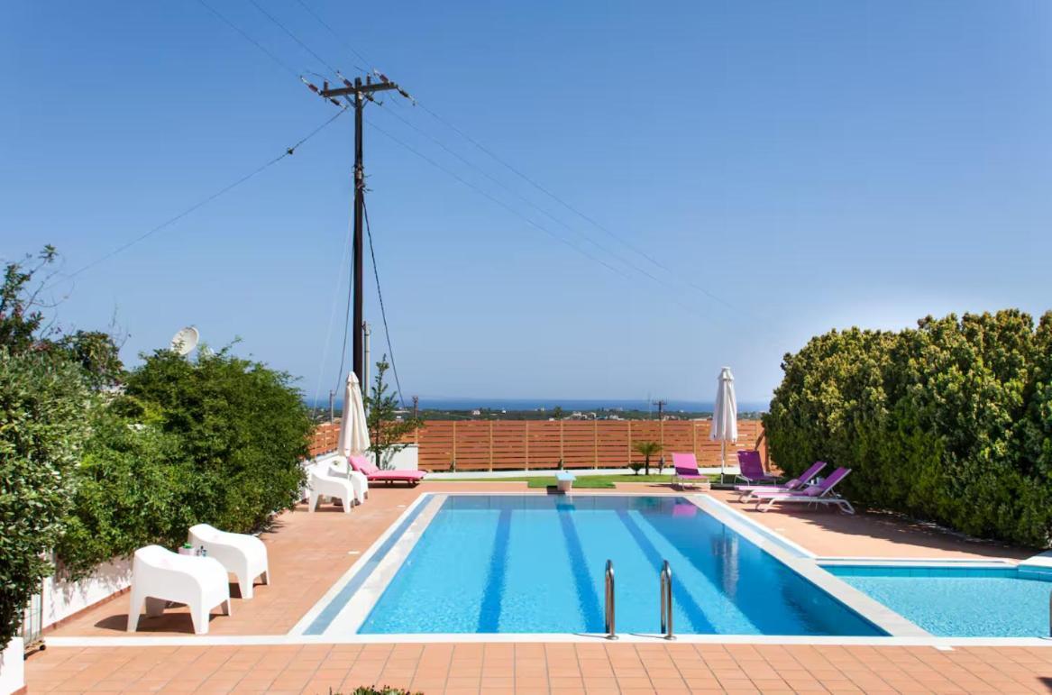 Artemis Luxury Villa - Hersonissos Private Pool Oasis 외부 사진